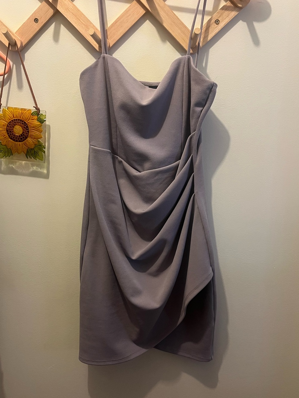 Lavender mini dress